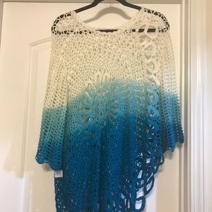 Dress Barn CB Crocheted top sz 1x